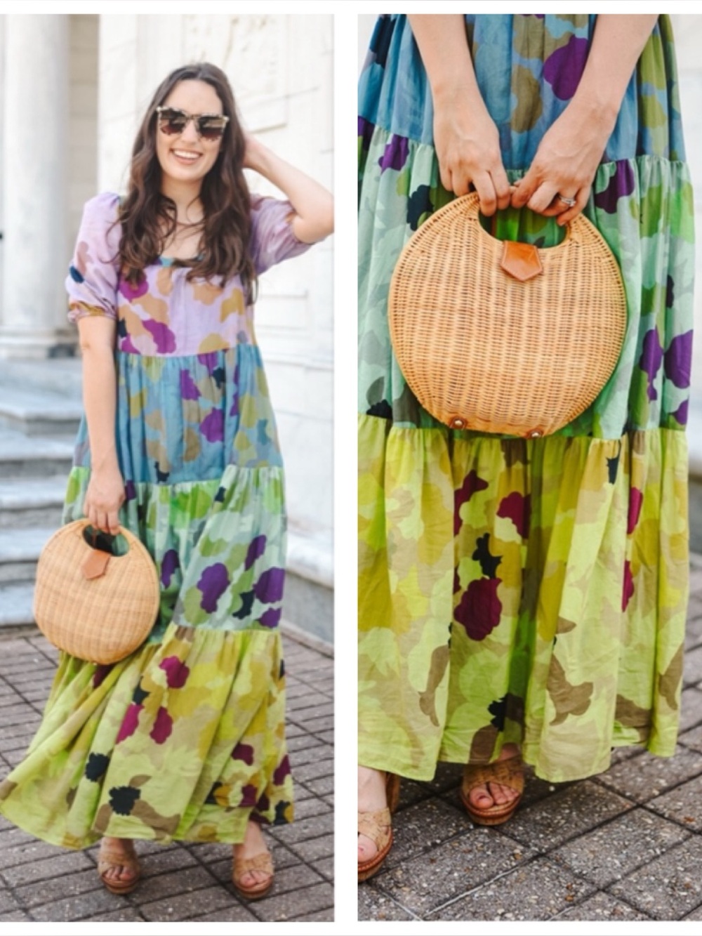 Anthropologie Caroline Tiered Maxi Dress - Picture 2 of 16
